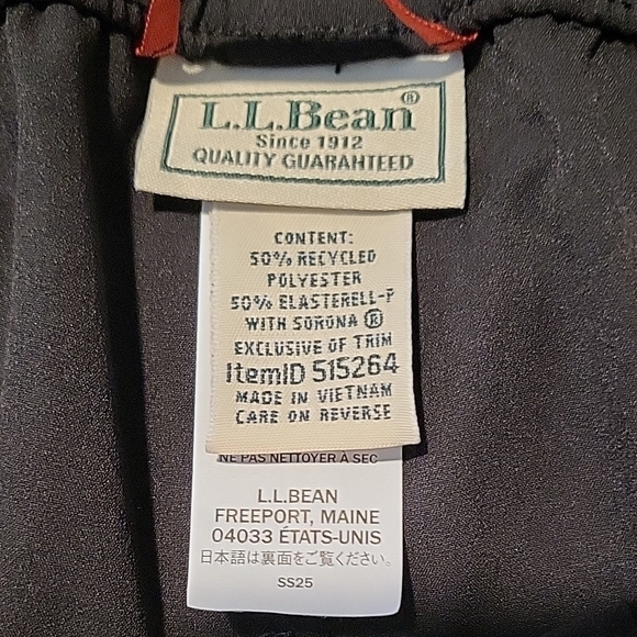 L.L. Bean Men's Black Track pants - Picture 9 of 10